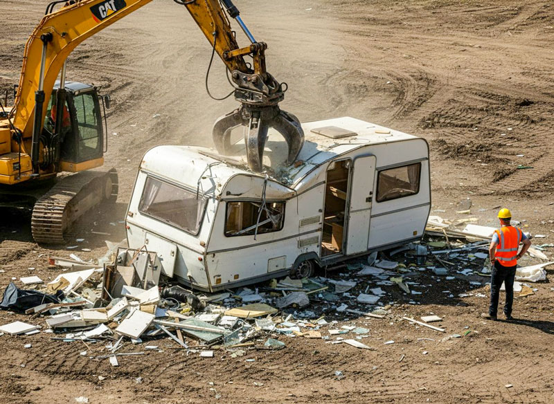 Mischmüll Baumischabfall Entsorgung Container
